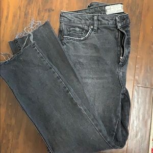 Free People | Clean Girlfriend Jeans